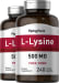 L-Lysine (Free Form), 500 mg, 240 Coated Caplets