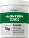 Óxido de magnesio en polvo 8 oz (227 g) Botella/Frasco
