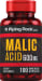Malic Acid Supplements 600 mg 100 Capsules