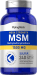 Mega MSM 1500 + Sulfur 2 Bottles x 120 Coated Caplets