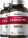 Mega Strength L-Arginine HCL , 1000 mg, 120 Coated Caplets, 2  Bottles