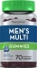 Men's Multivitamin + B-12 D3 & Zinc (Berry), 70 Vegetarian Gummies