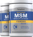 MSM + Sulfur Powder   2 Bottles x 16  oz