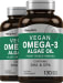 Omega-3 Algae Oil Vegan, 130 Veggie Gels