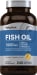 Aceite de pescado omega-3 sabor limón 240 Cápsulas blandas de liberación rápida