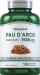 Pau d'Arco Inner Bark, 1500 mg (per serving), 180 Quick Release Capsules