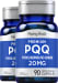 PQQ Pyrroloquinoline Quinone, 20 mg, 90 Quick Release Capsules, 2  Bottles