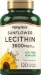 Sunflower Lecithin, 3600 mg (per serving), 200 Quick Release Softgels