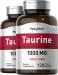 Taurine 1000 mg 2 Bottles x 120 Coated Caplets