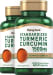 Turmeric Curcumin Standardized Advanced Complex, 1500 mg (per serving), 120 Quick Release Capsules, 2  Bo