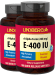 Vitamin E-400 IU (d-Alpha Tocopherol), 268 mg, 180 Softgels x 2 Bottles