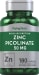 Zink Picolinate (Zink Penyerapan Tinggi) 180 Kapsul Lepas Cepat