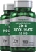 Picolinato de cinc (cinc de gran absorción) 180 Cápsulas de liberación rápida