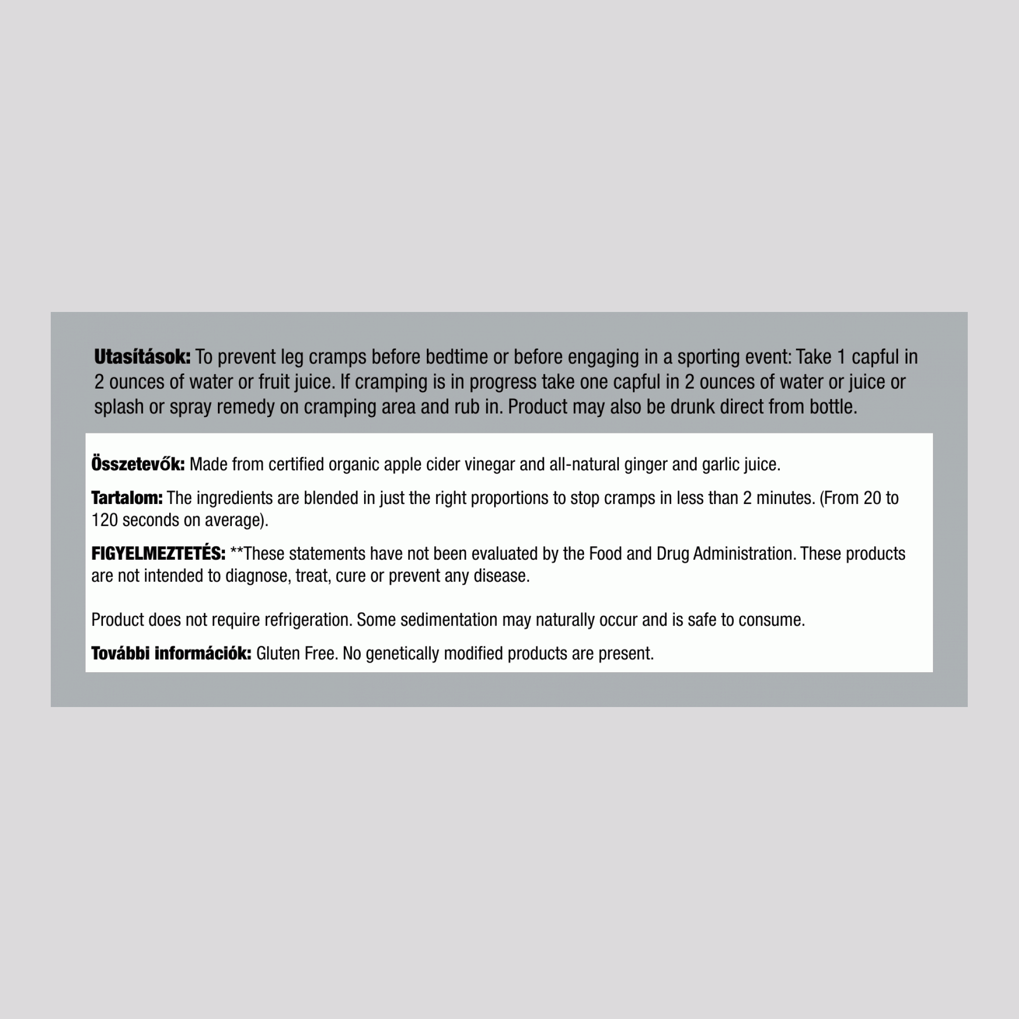 Régi amish izomtonik, 8 fl oz (237 ml) üveg