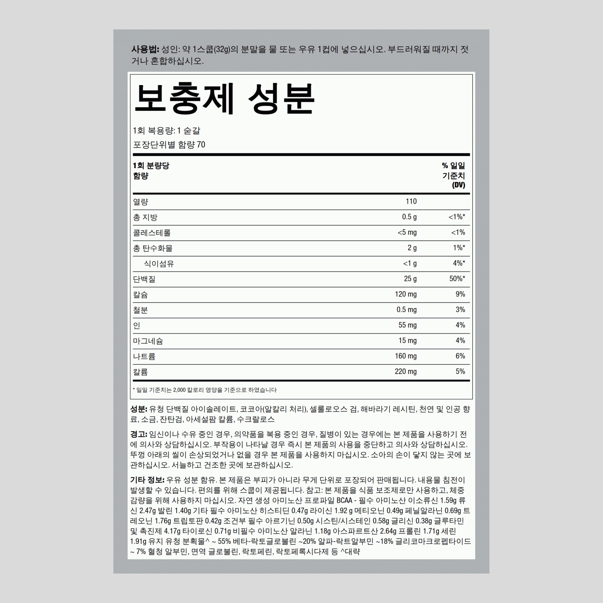 유청 단백질 웨이핏 아이솔레이트 (데카당 더치 초콜릿)  5 lb 2.268 킬로그램 FU    