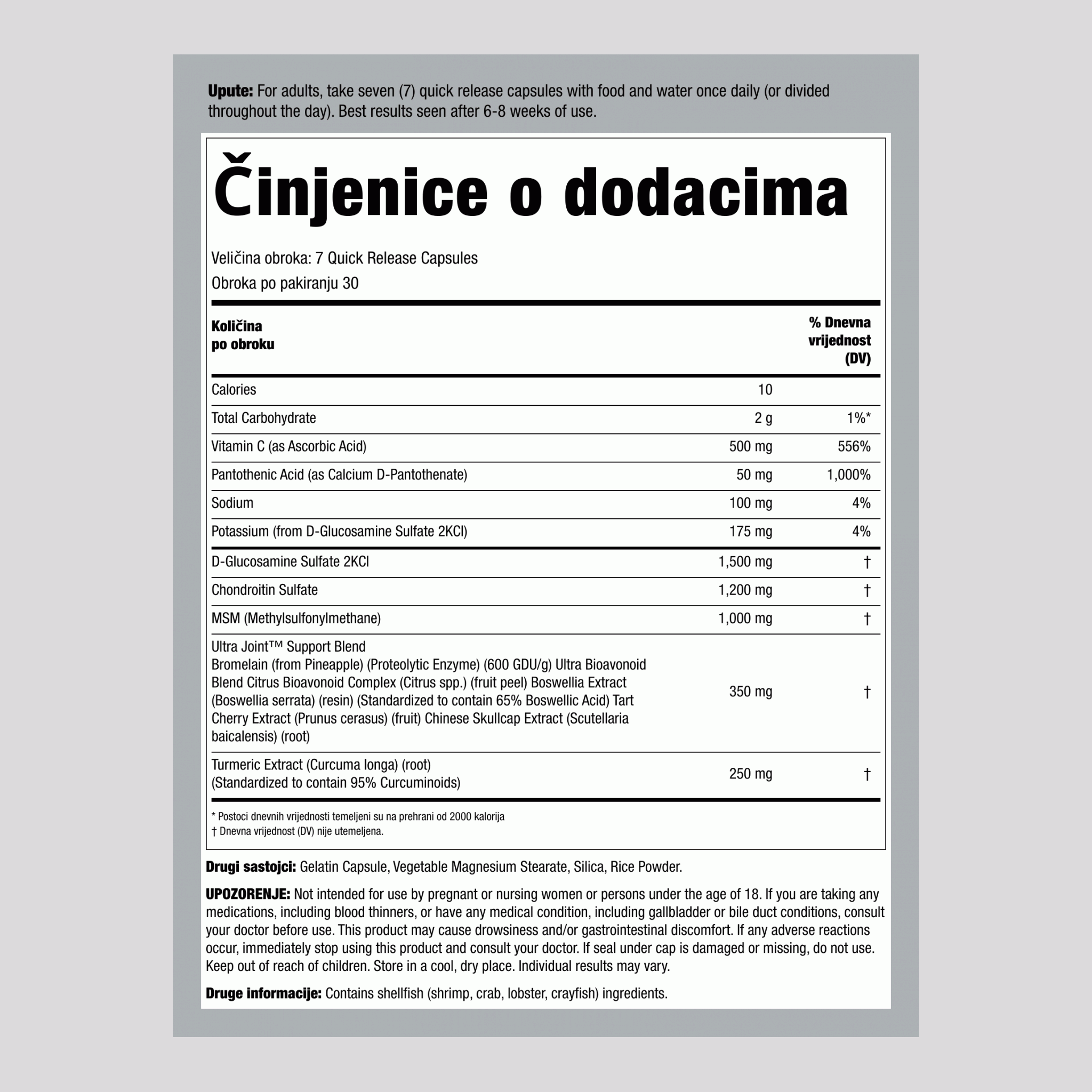 UltraJoint 210 Kapsule       