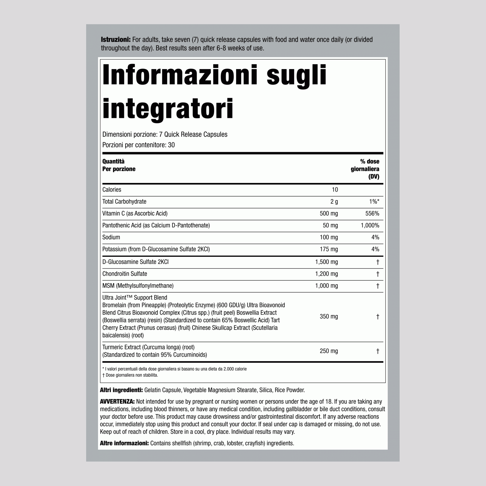 UltraJoint 210 Capsule       