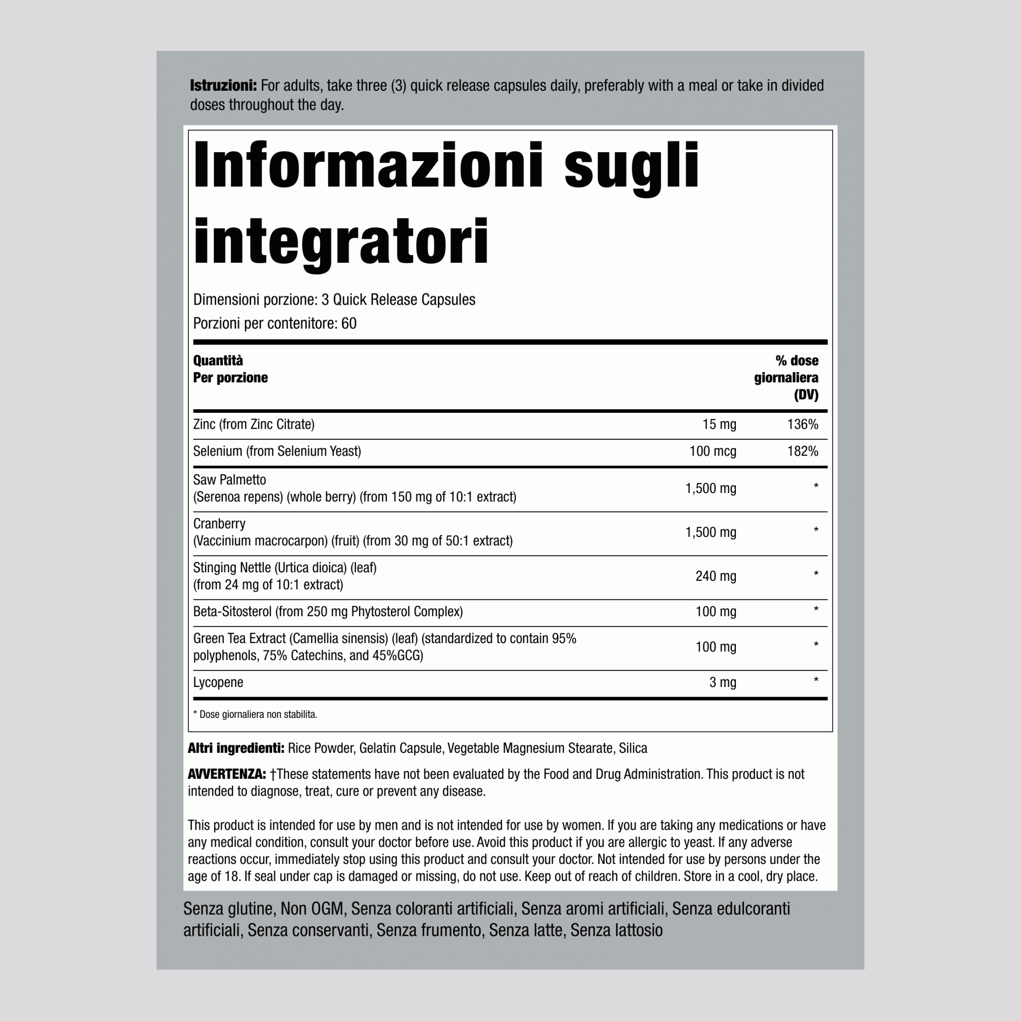 ProstaFit 180 Capsule       