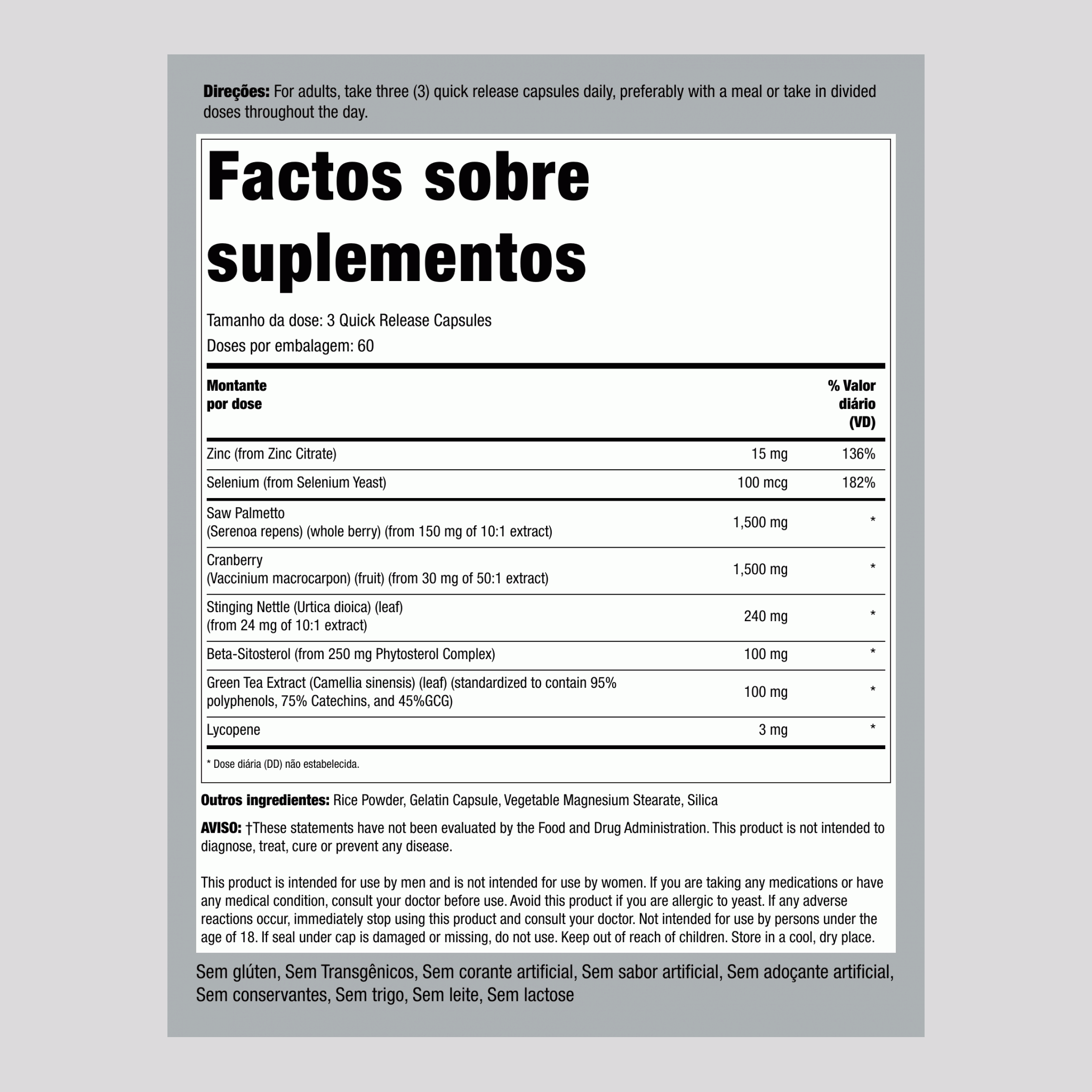 ProstaFit 180 Cápsulas       