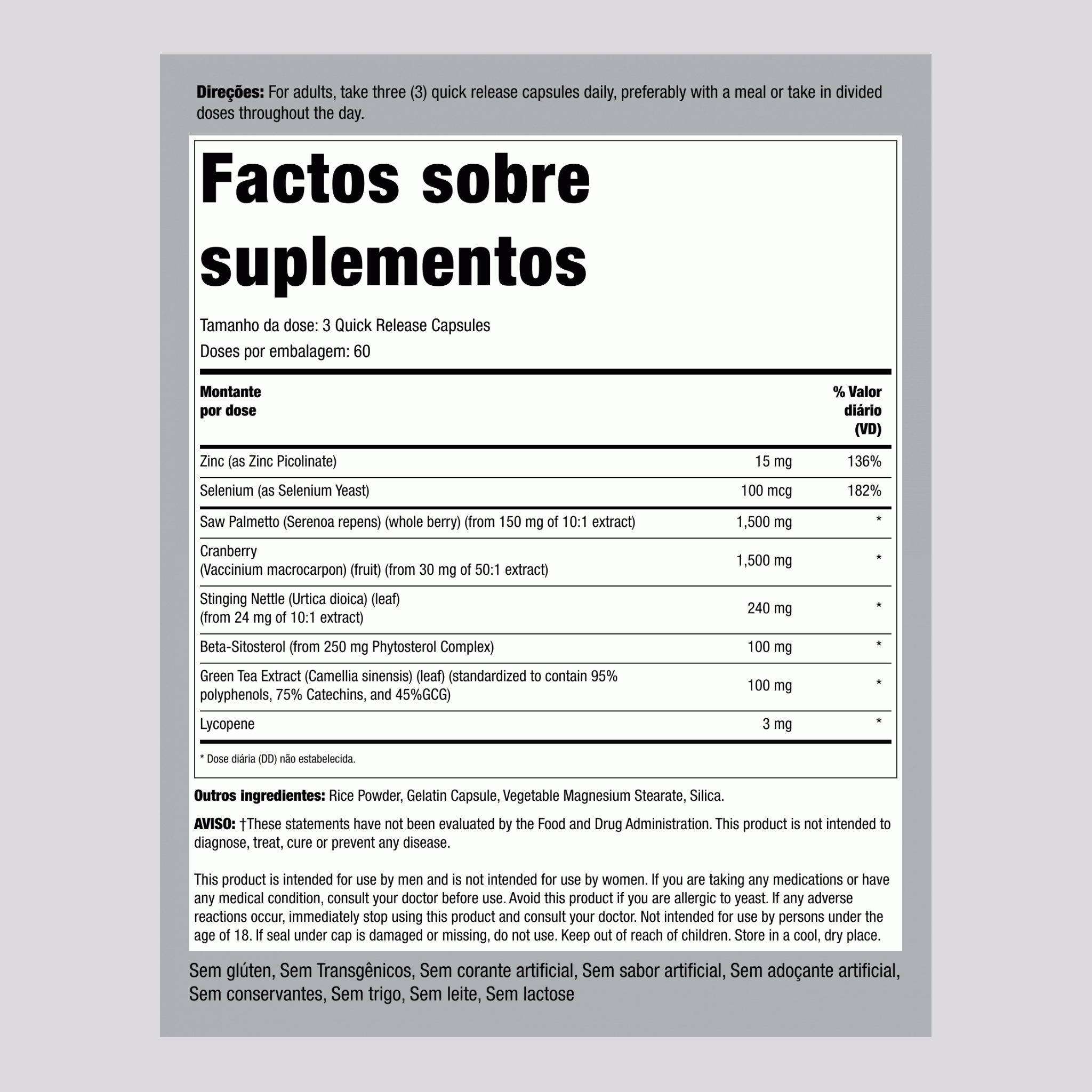 ProstaFit,  180 Cápsulas 2 Frascos