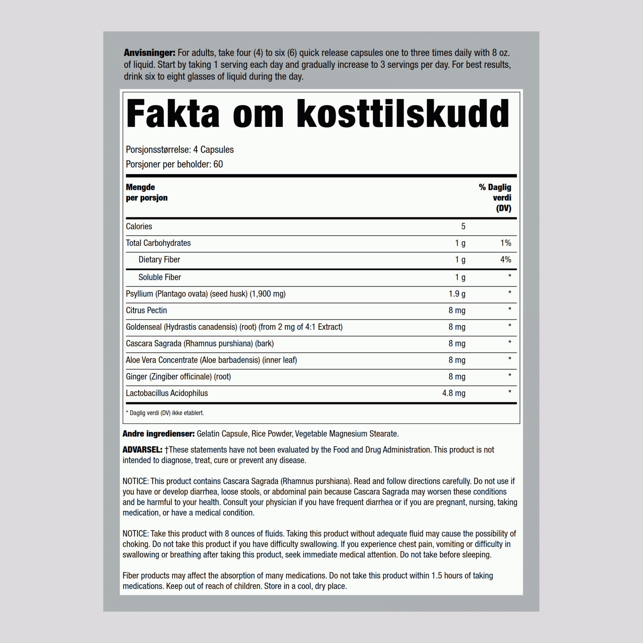 Superkolonhelse 240 Hurtigvirkende kapsler 2 Flasker     