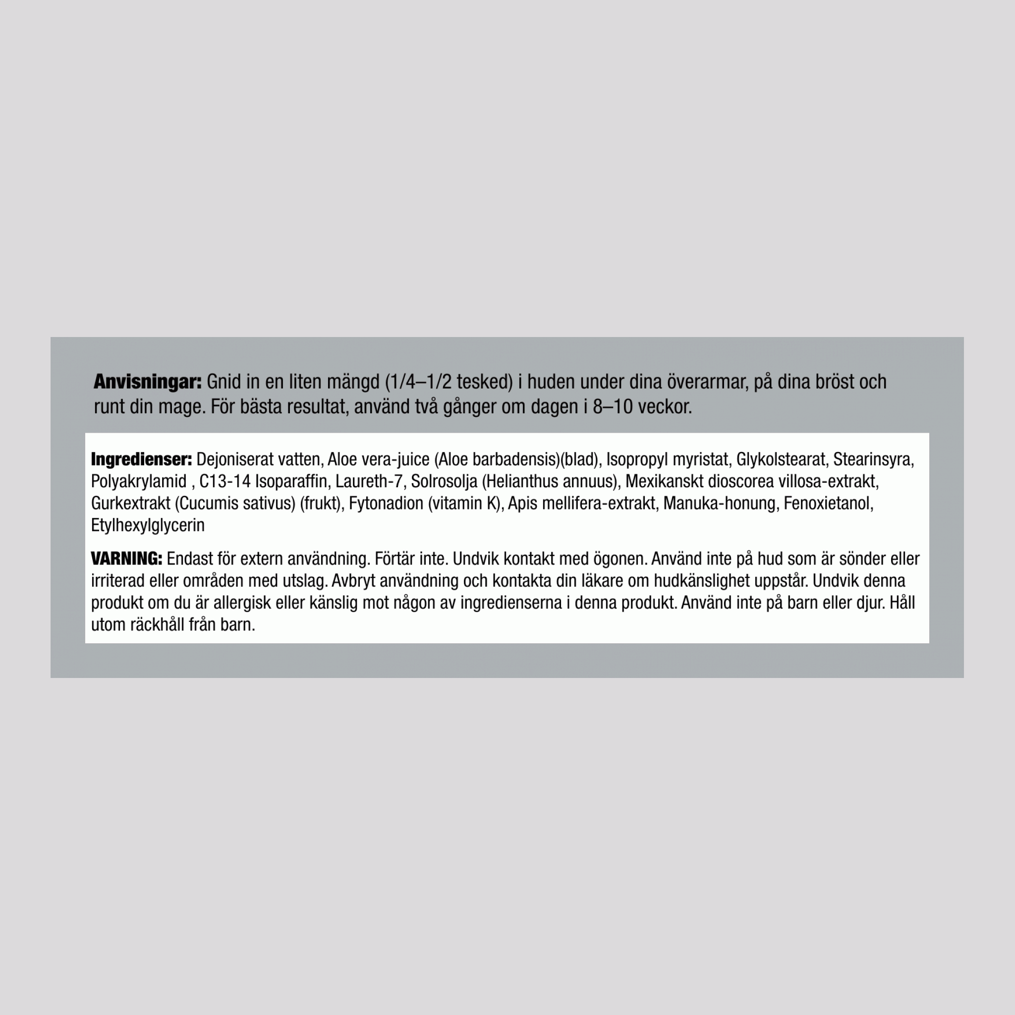 Krema iz divjega jama 4 unča 113 g Kozarec 3 Kozarci s pokrovom   