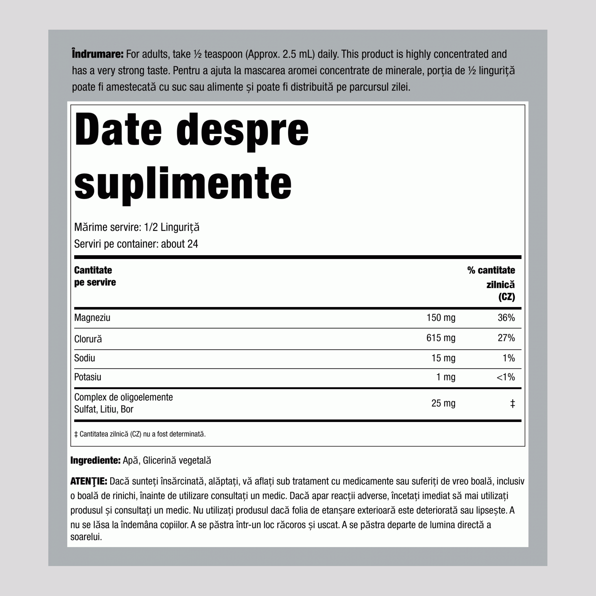 Ionic Magnesium Liquid, 2 fl oz (59 mL) Dropper Bottle