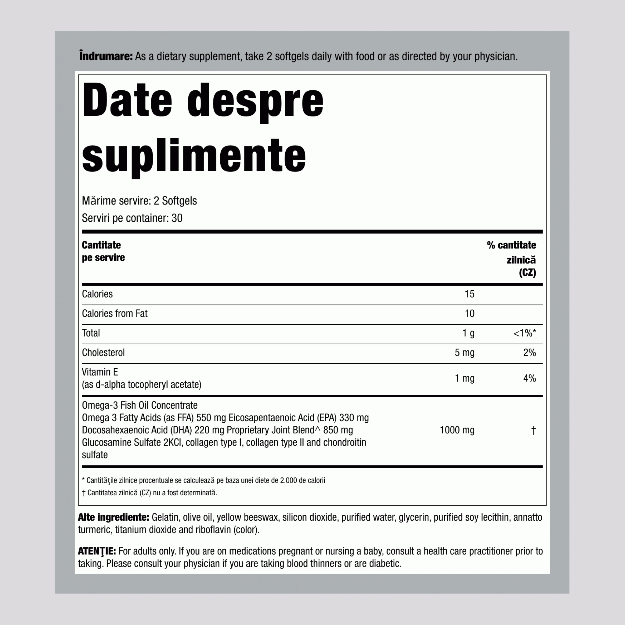 Joint Complex Formula, 60 Softgels