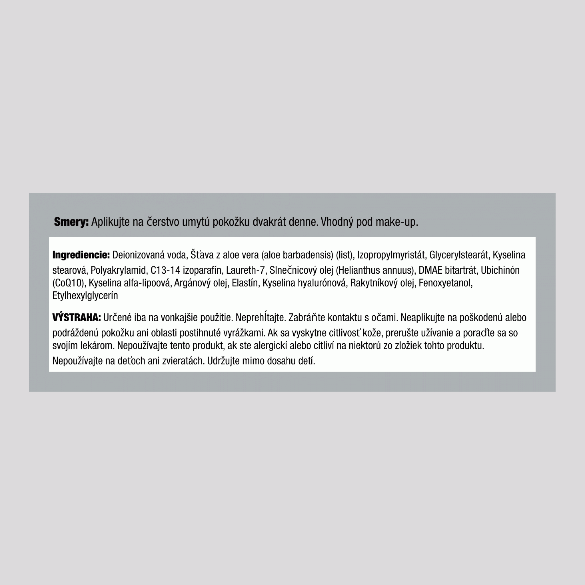 Krém proti vráskam s DMAE a koenzýmom Q10 4 oz 113 g Fľaša    