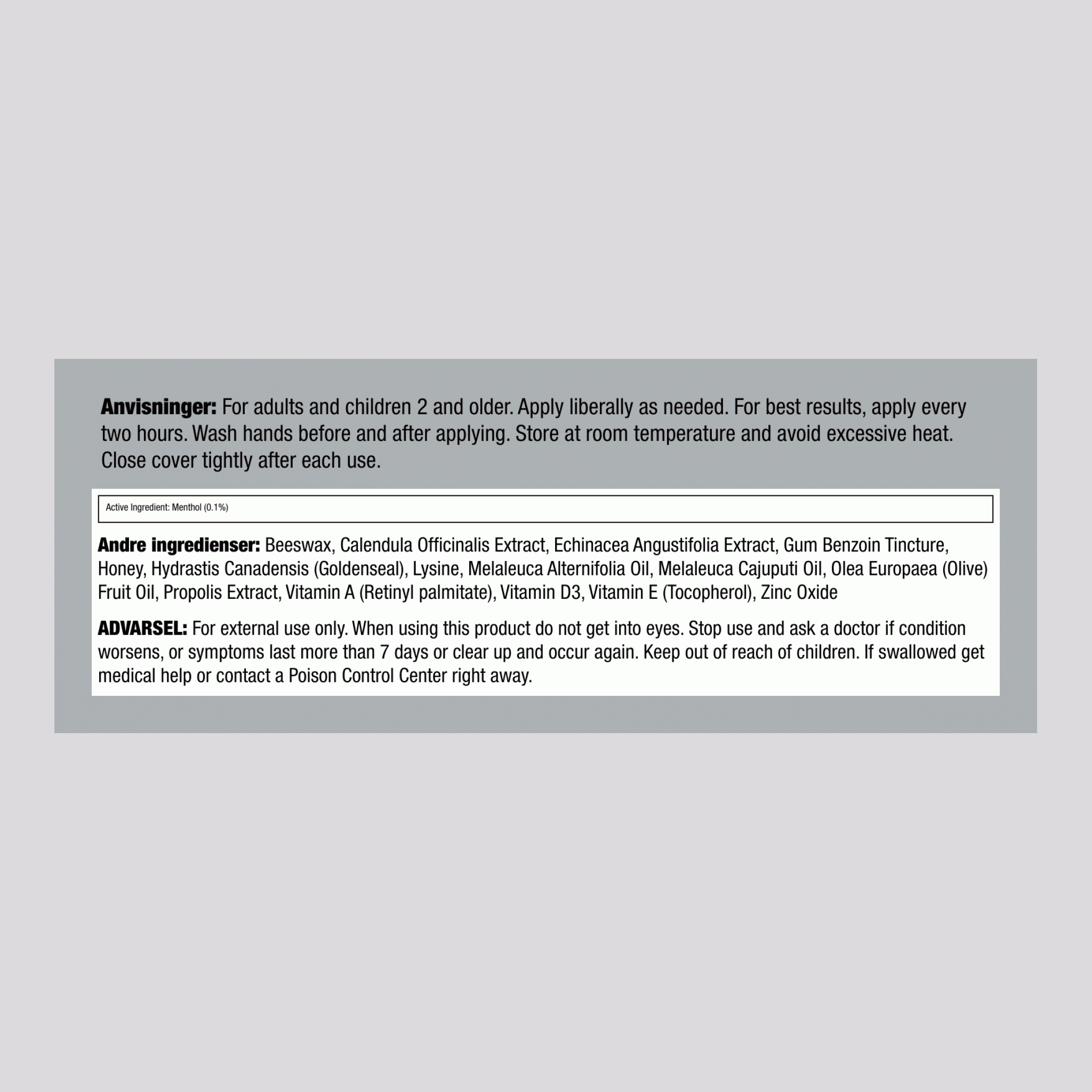 Super-lysin + krem 0.25 ounce 7 g Rør    