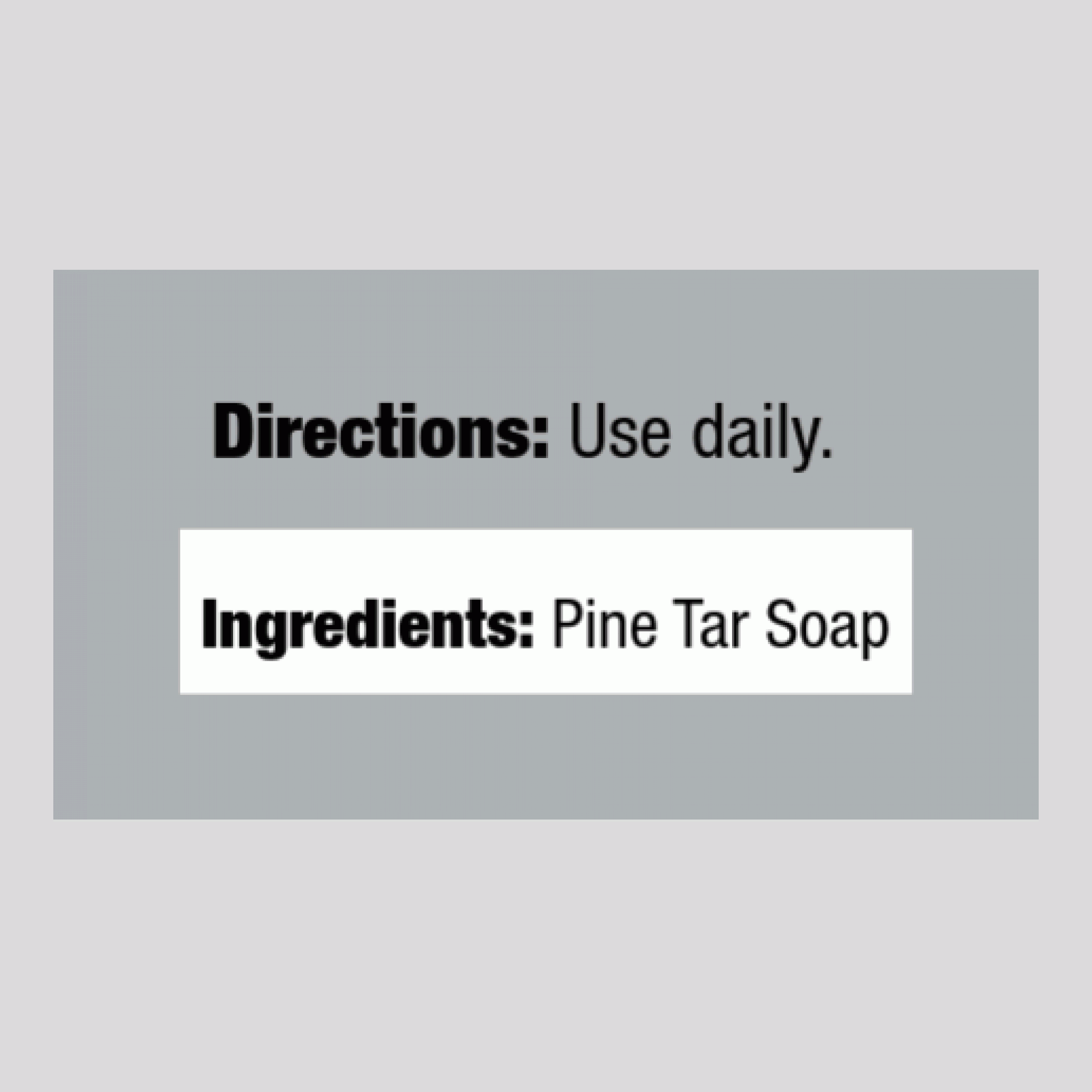 Grandpa's Pine Tar Bar Soap, 3.25 oz (92 g) Bars