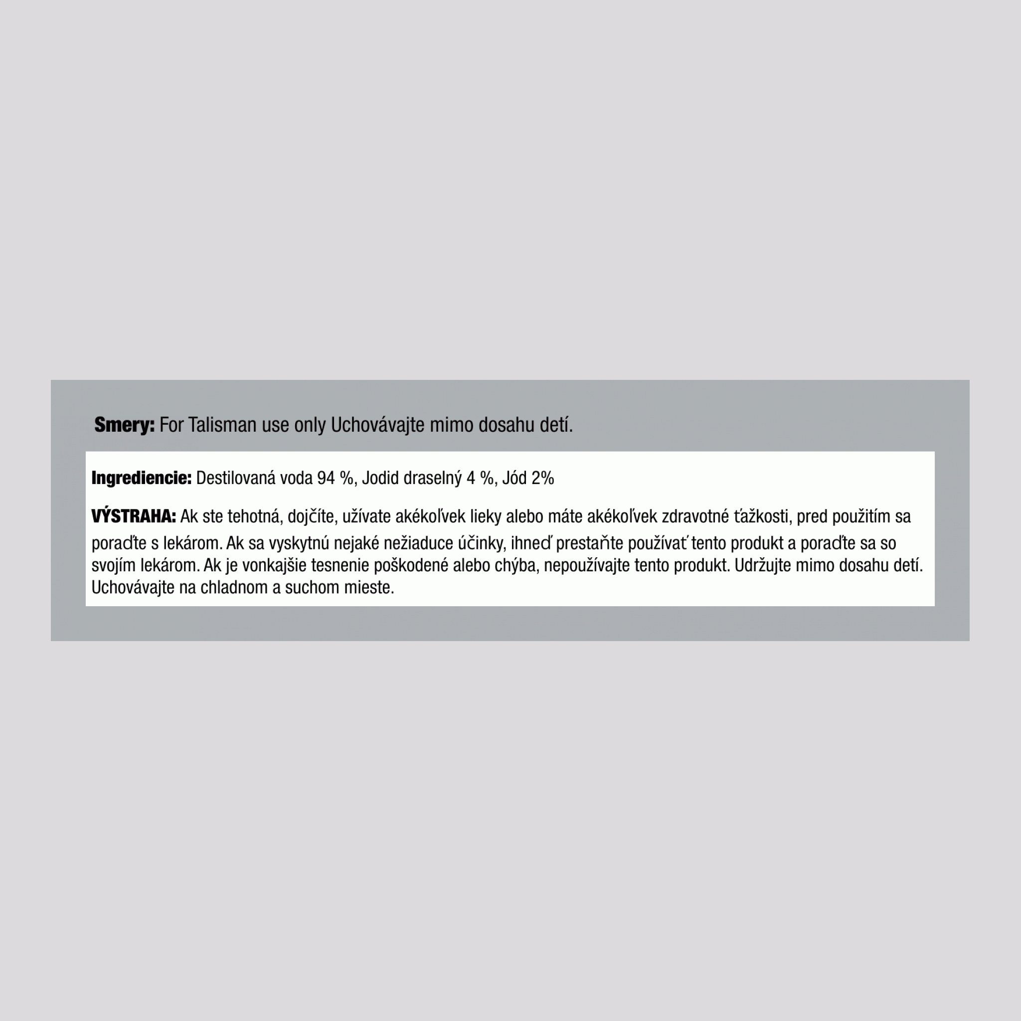 Lugolov jódový roztok (2%),  2 fl oz 59 ml Fľaša na kvapkadlo 2 Fľaše na kvapkadlo