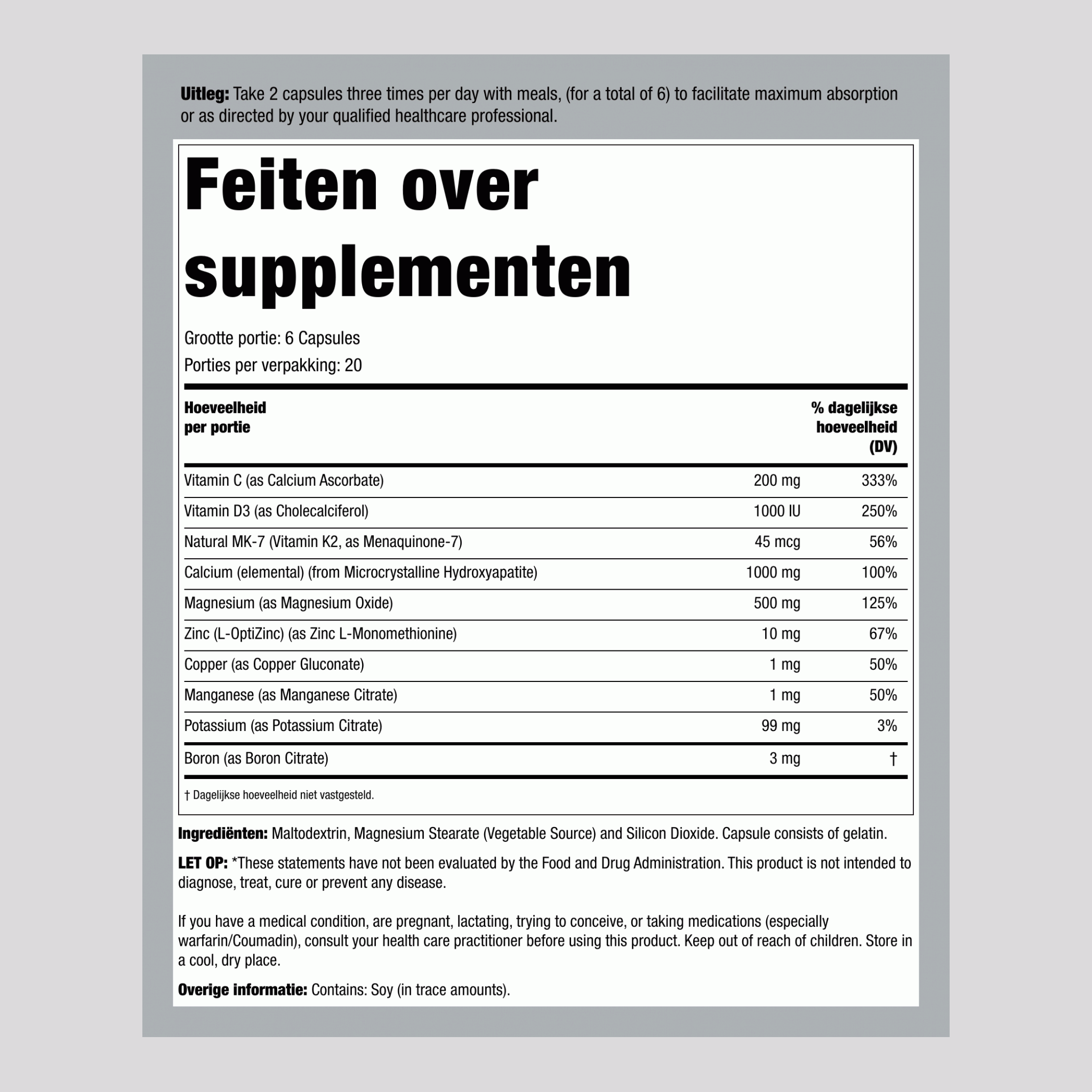 Bottenverbetering 120 Capsules       