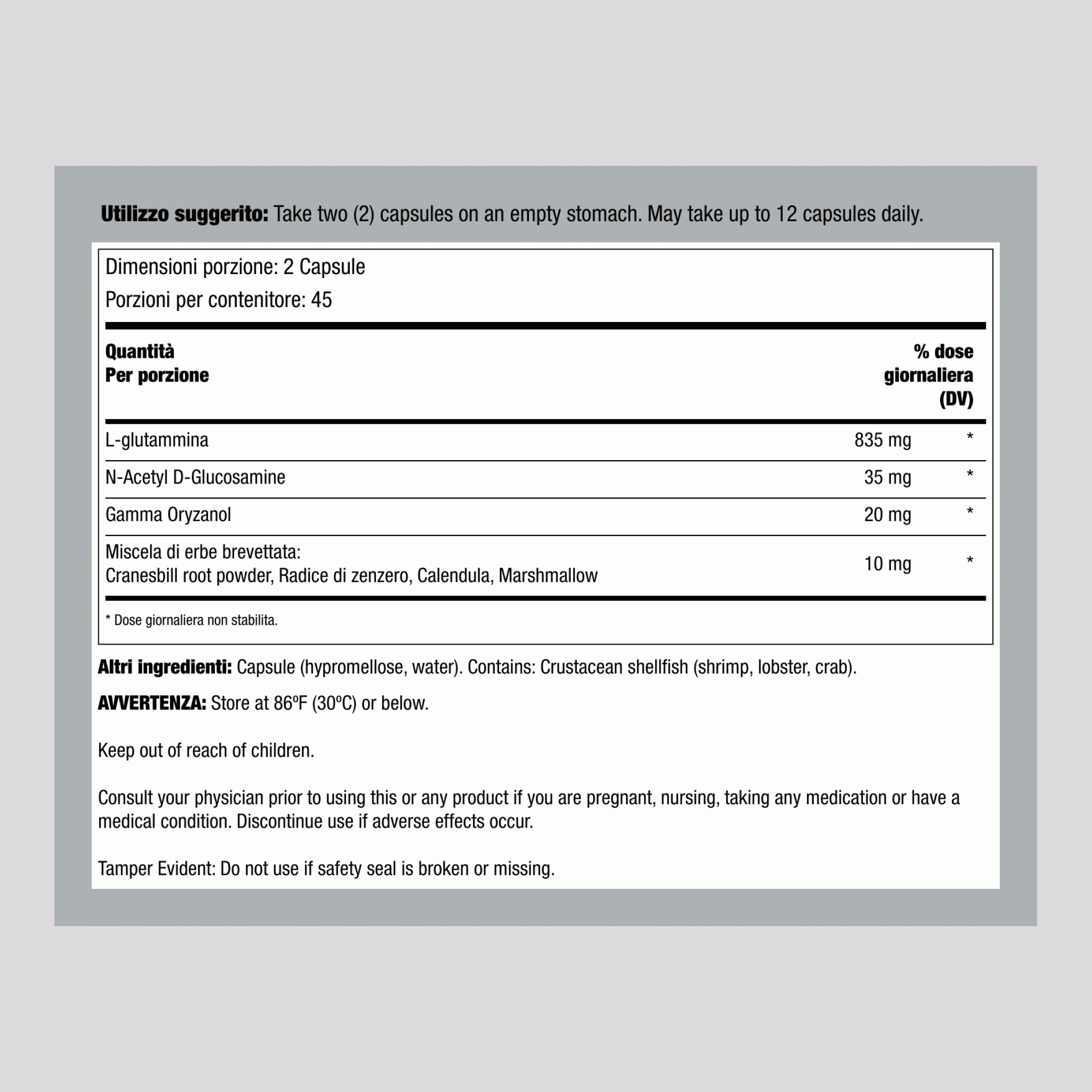 IntestiNew Intestinal Lining Support, 90 Vegetarian Capsules