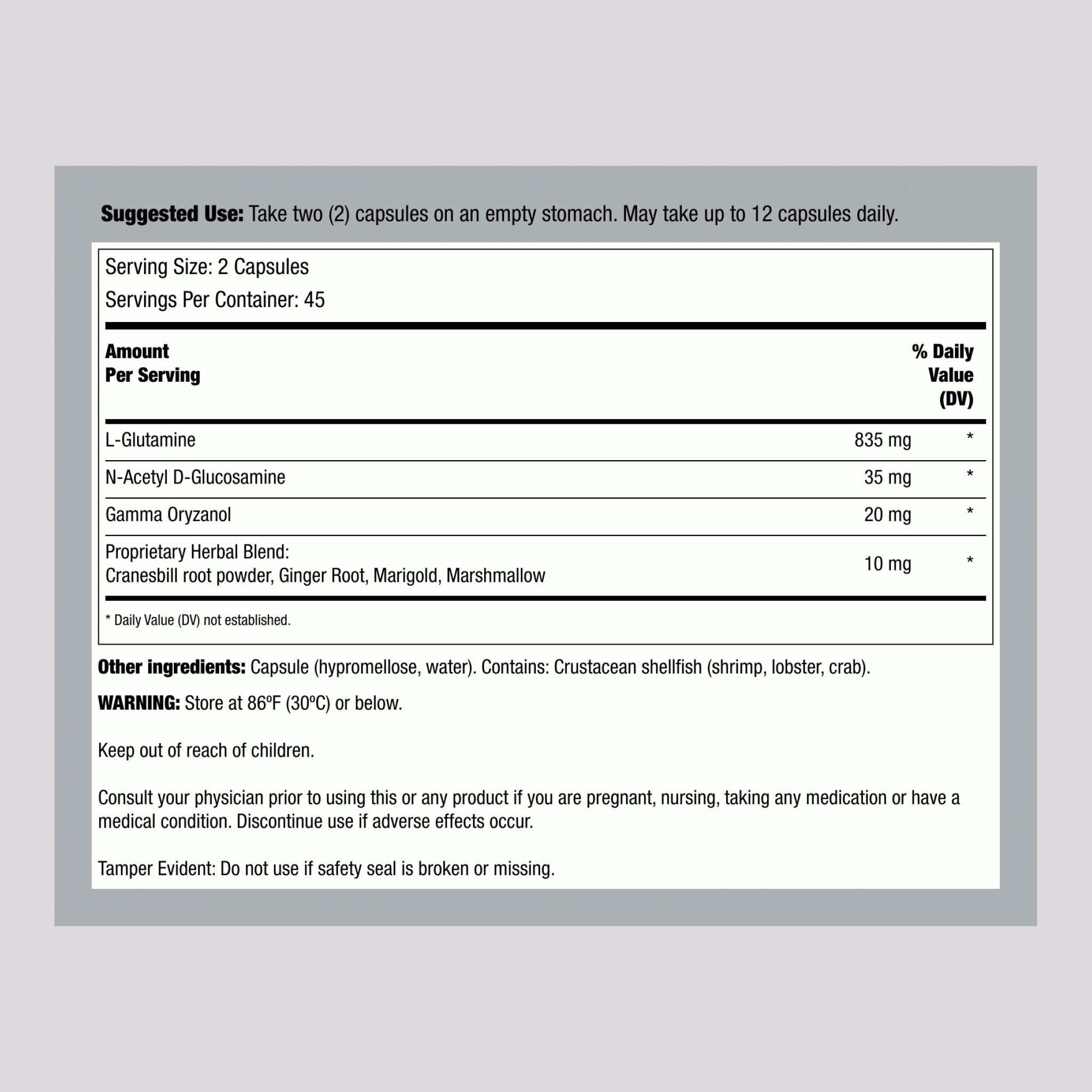 IntestiNew Intestinal Lining Support, 90 Vegetarian Capsules