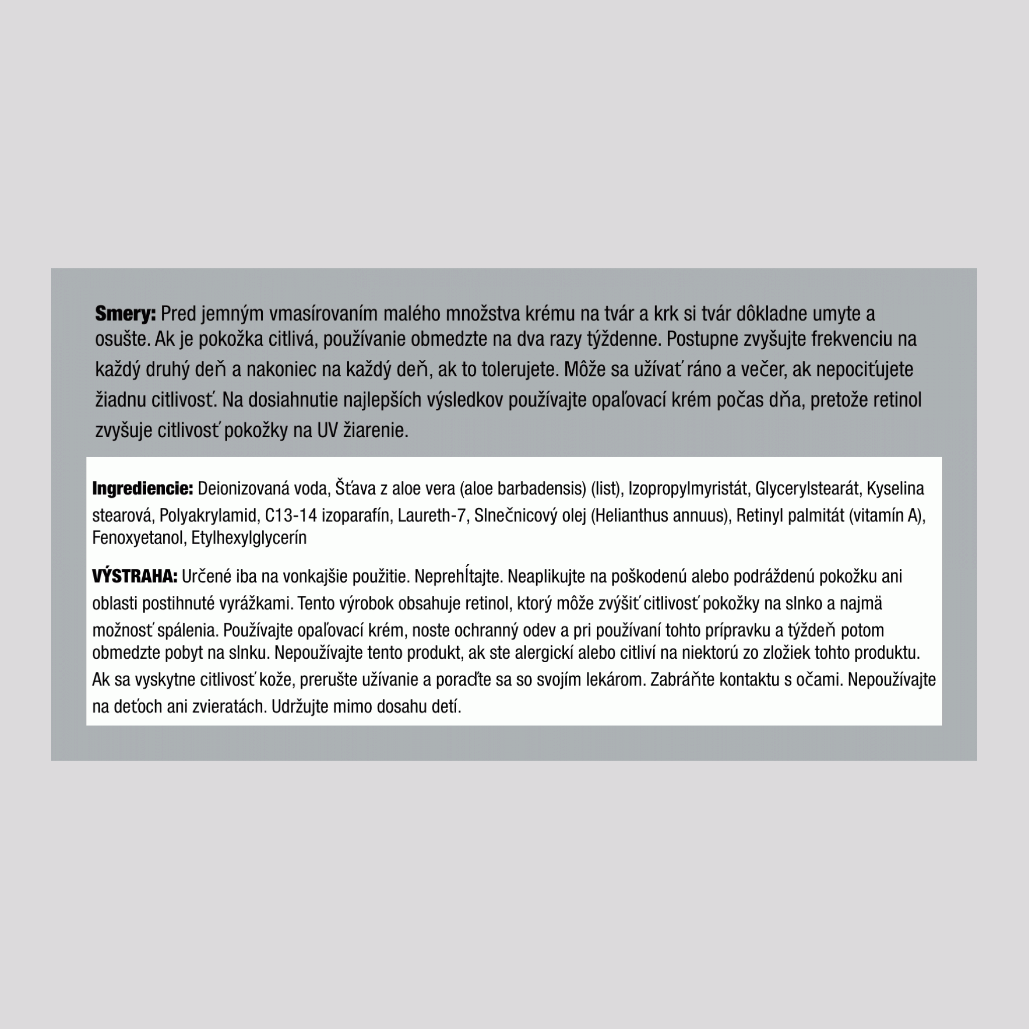 Retinolový krém (ultra účinný krém s vitamínom A) 400000 IU na nádobu 4 oz 113 g nádobu 3 Poháre