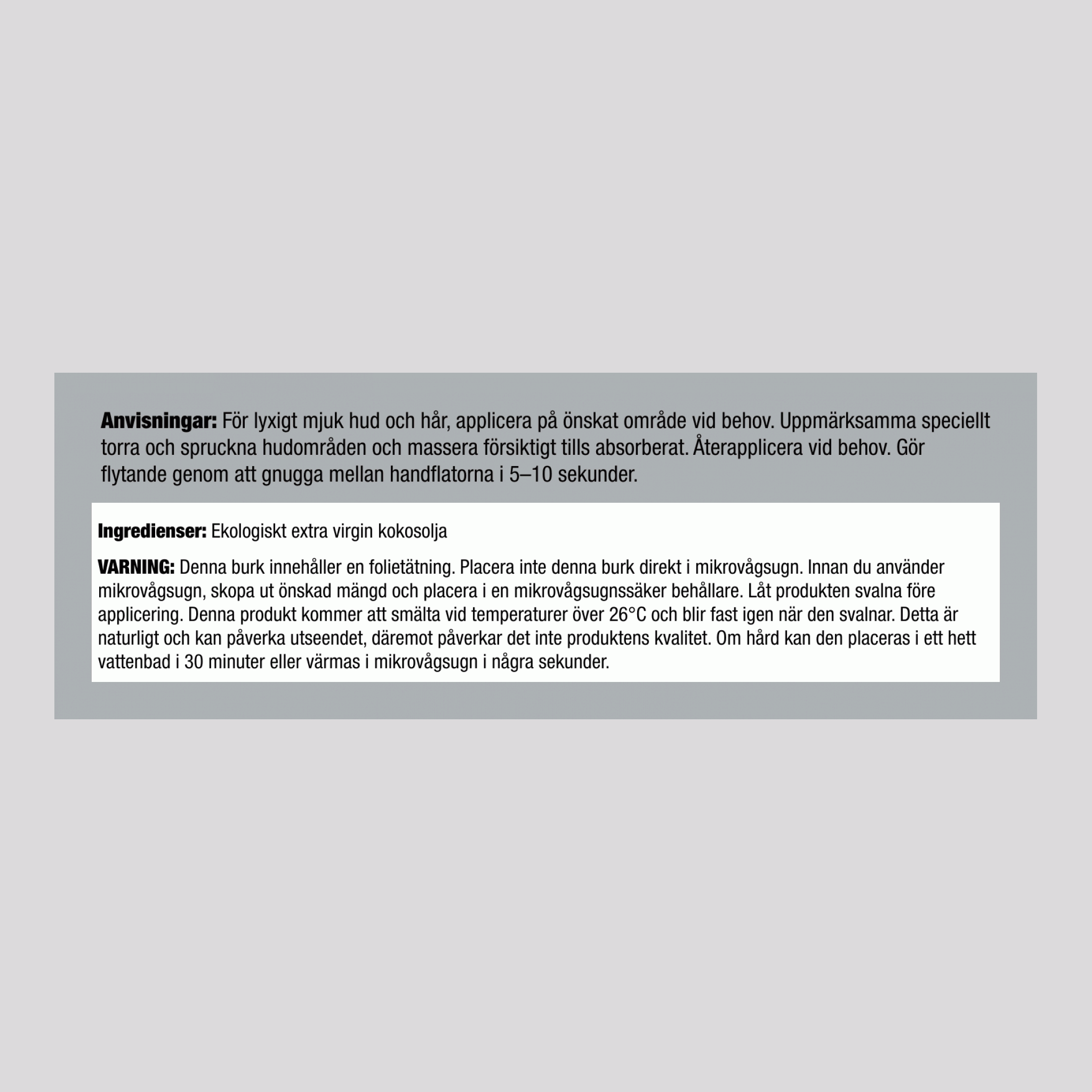 Kokosnötsolja 100 % naturell för hud och hår 7 fl oz 207 ml Burk    