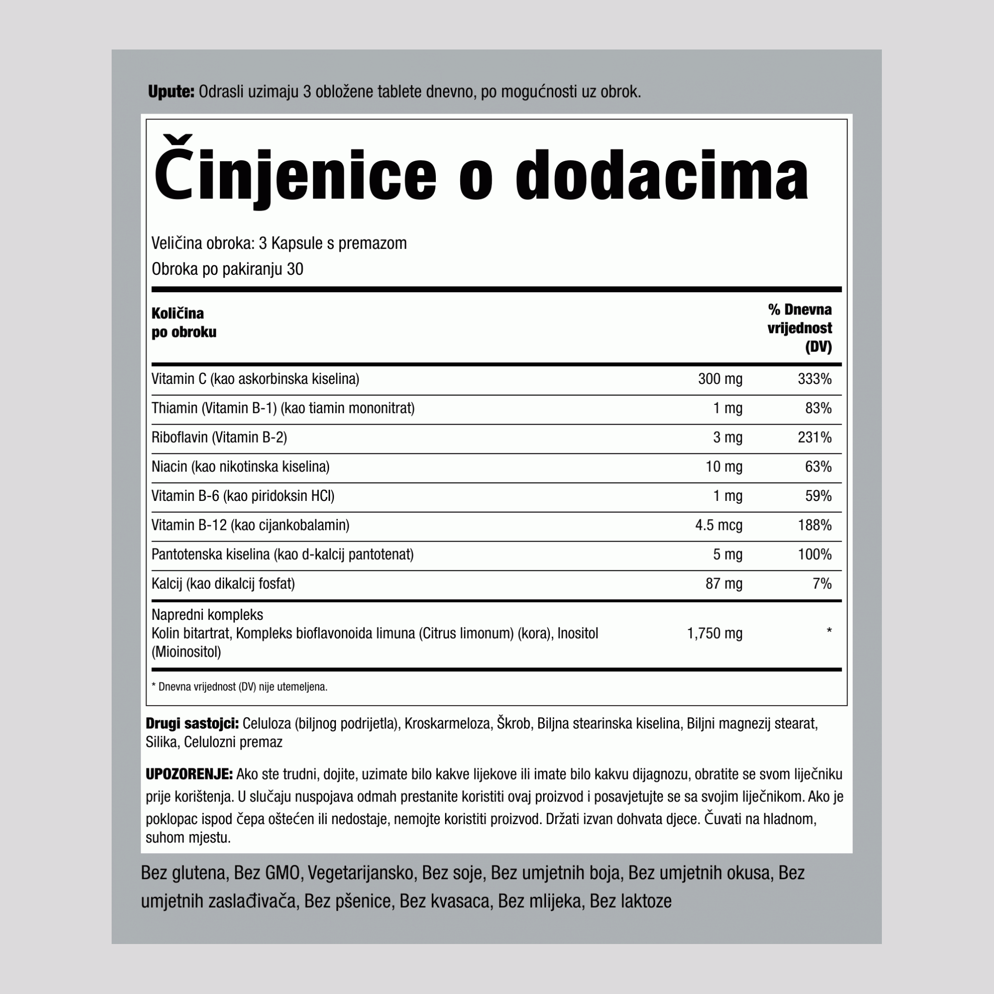 Tinnitus Relief 90 Kapleti       