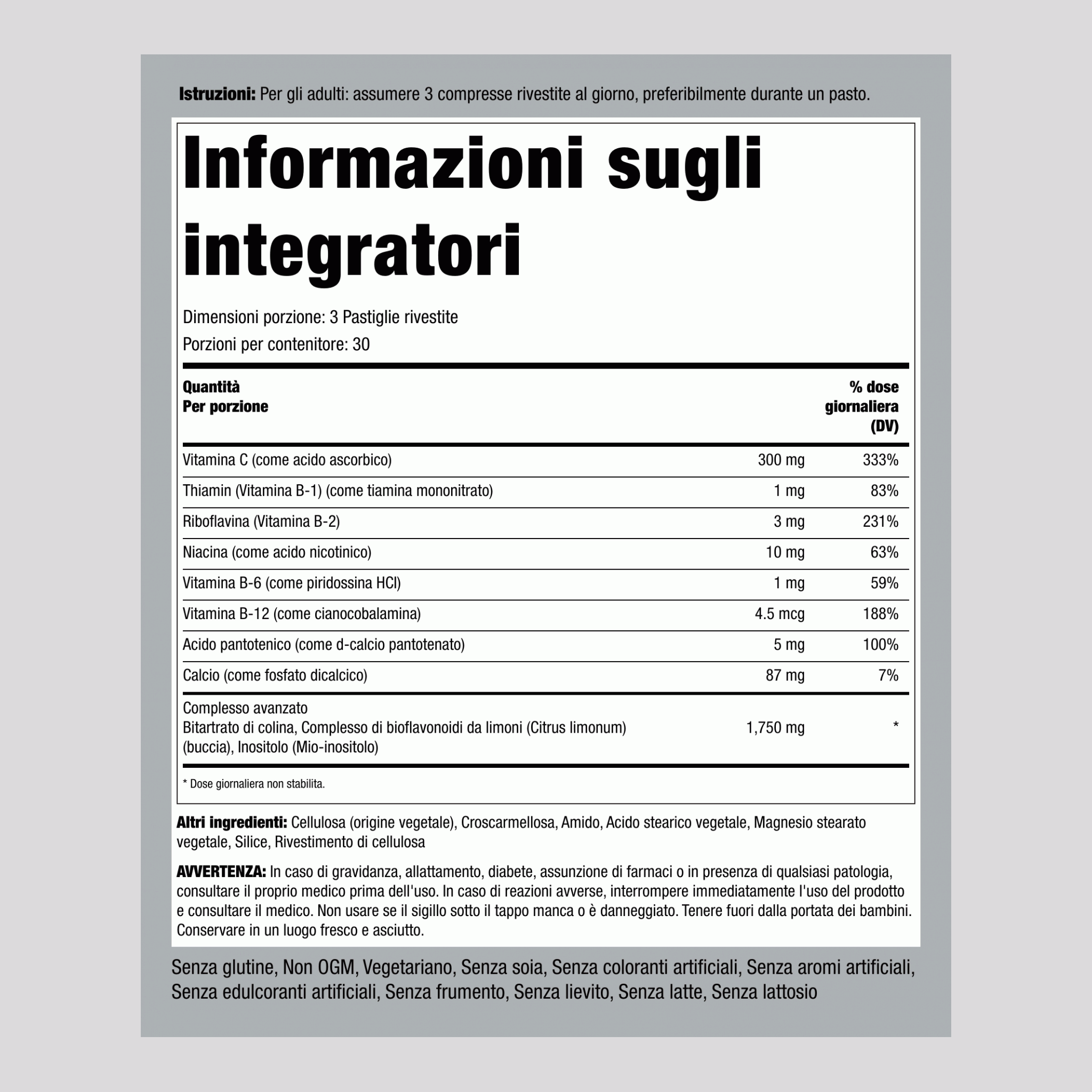 Sollievo al Tinnitus 90 Pastiglie       