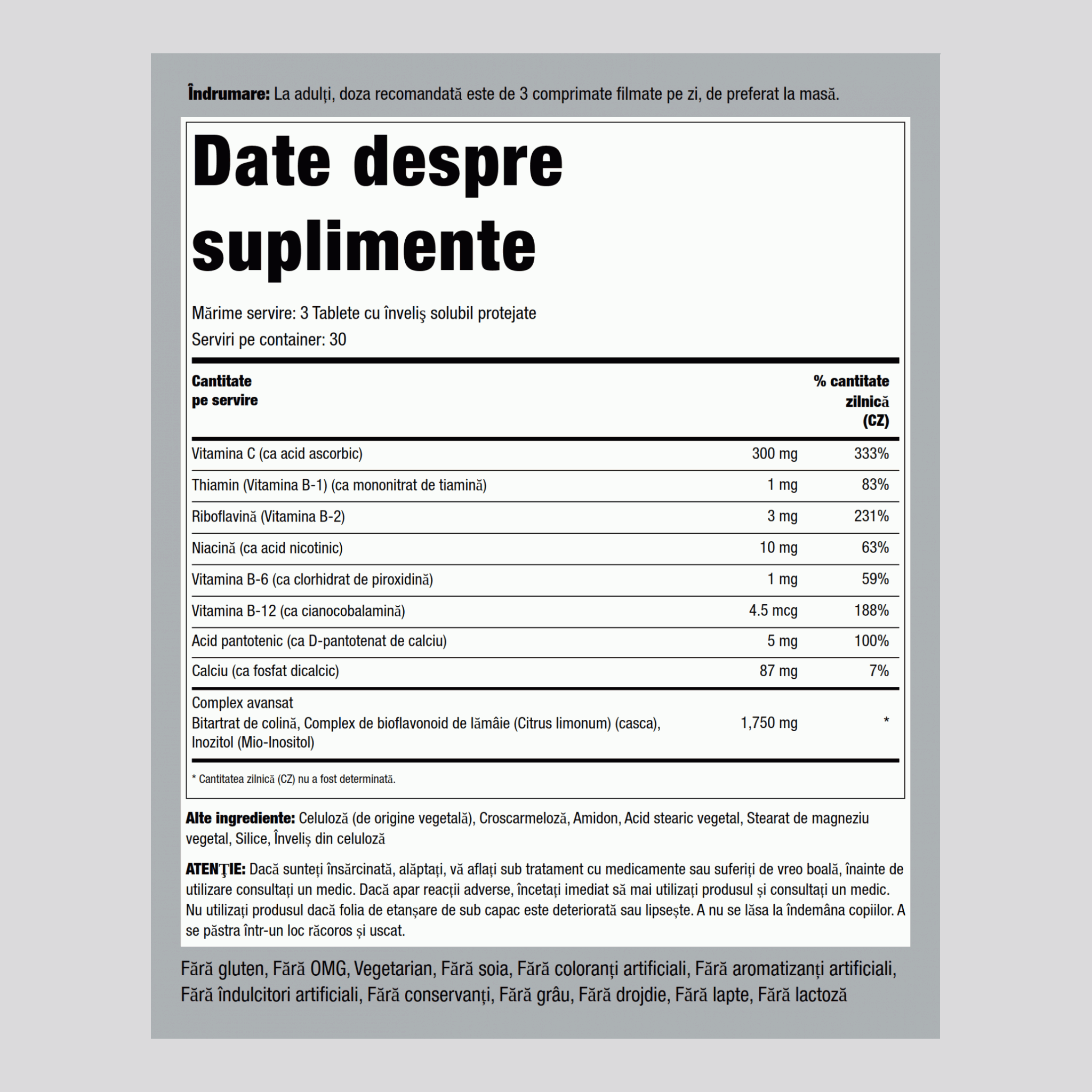 Soulagement des Acouphènes,  90 Petits comprimés 2 Bouteilles