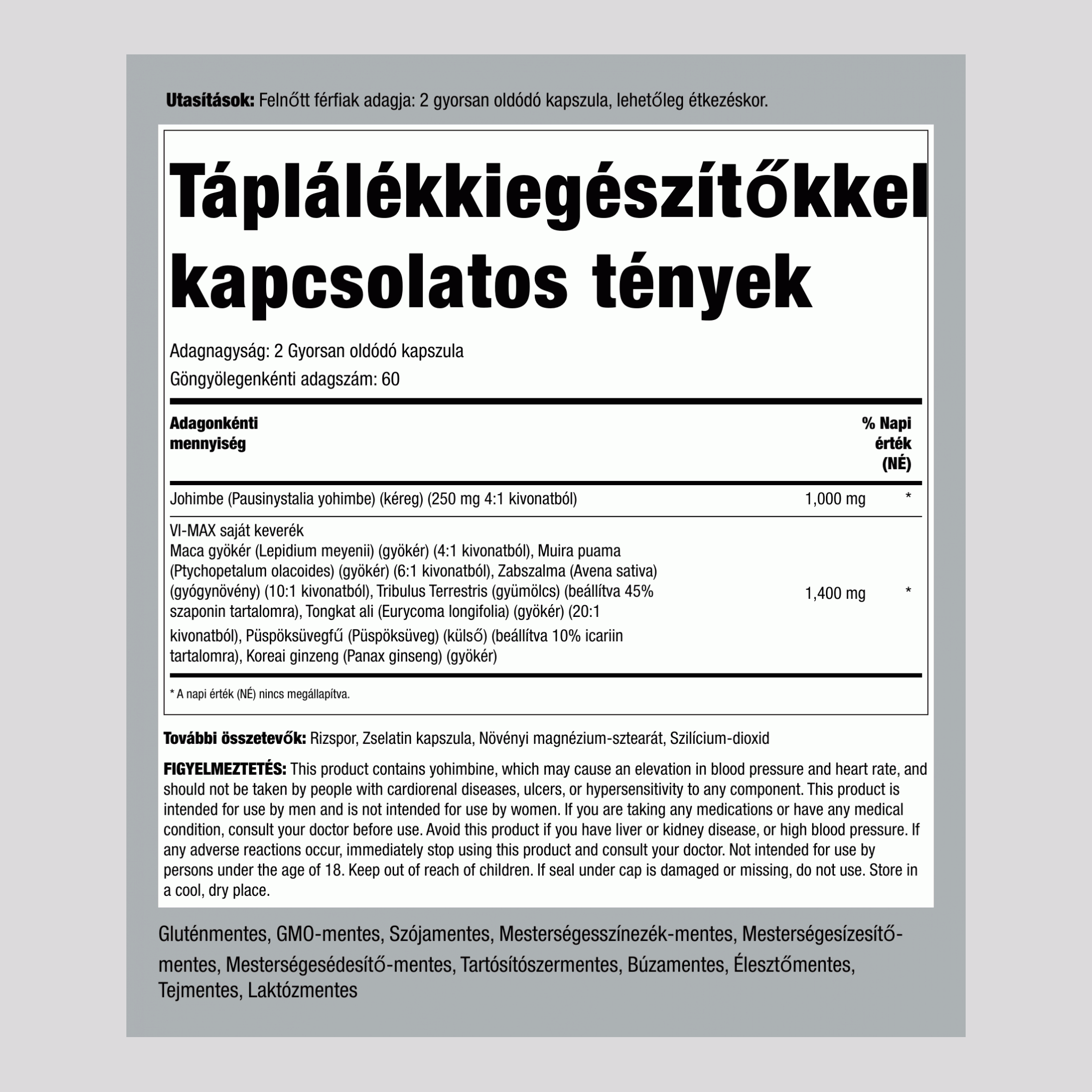 Vi-Max Male Performance 