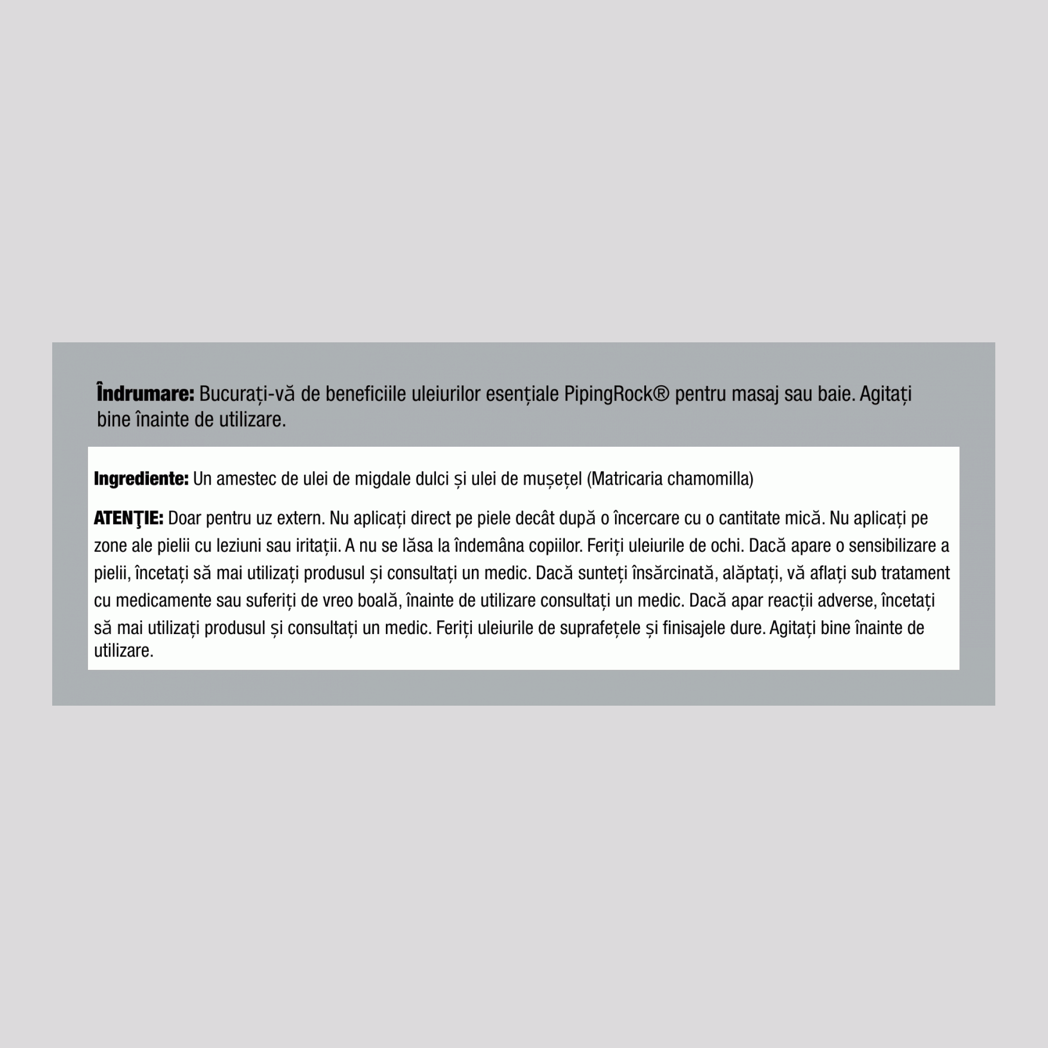 Mix de Ulei Esențial de Mușețel, 1/2 fl oz (15 mL) Sticlă cu Pipetă, 2 Sticle cu Pipetă