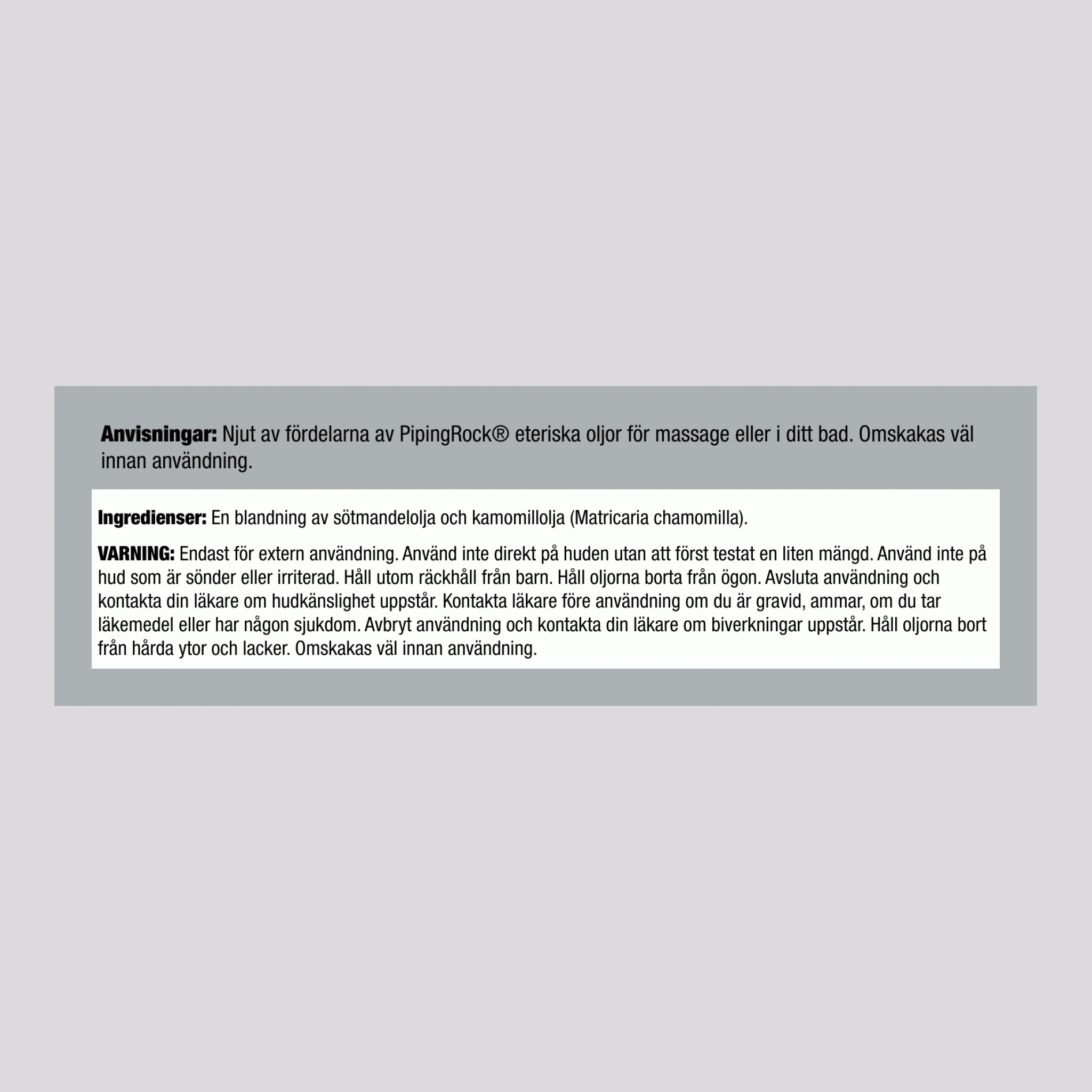 Kamomill Eterisk Olje Blandning, 1/2 fl oz (15 mL) Droppflaska, 2 Droppflaskor