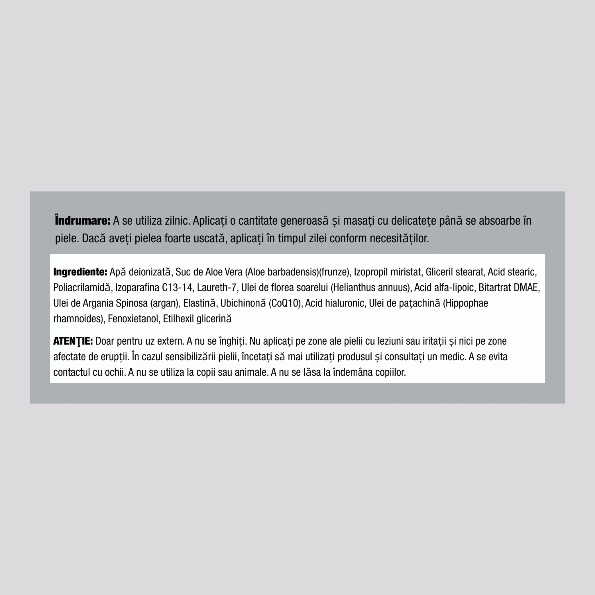 Acid alfa lipoic cu Cremă DMAE 4 oz 113 g Borcan    