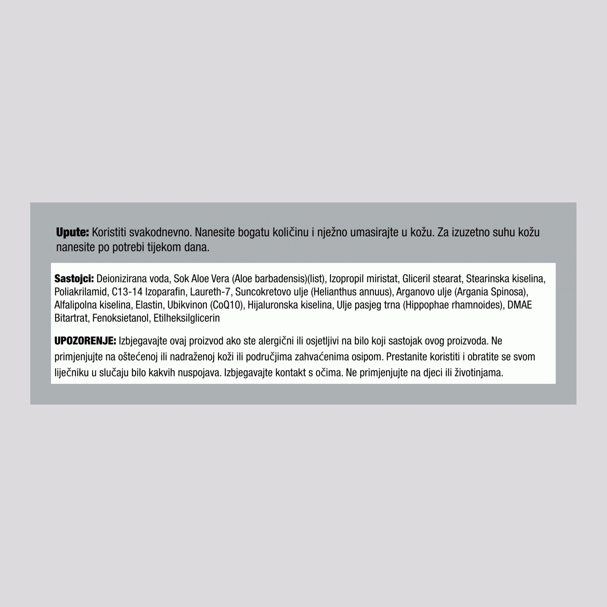 Co Q10 krema 4 oz 113 g Staklenka    