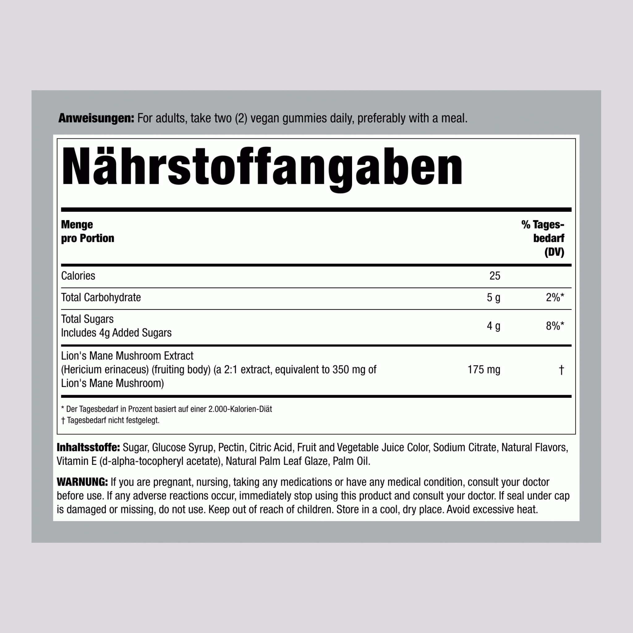 Löwenmähne-Pilz (Beere)