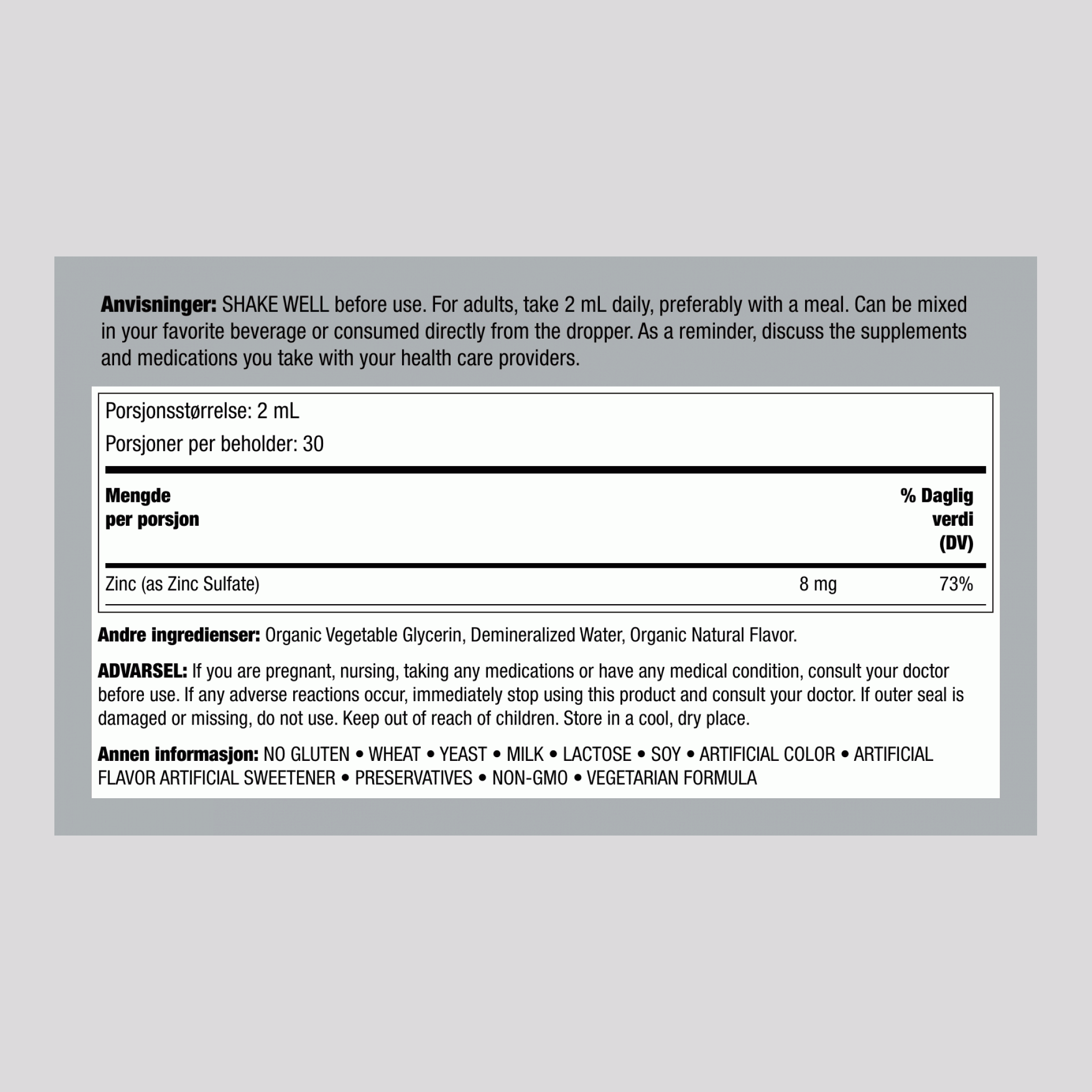 Flytende sink (organisk)