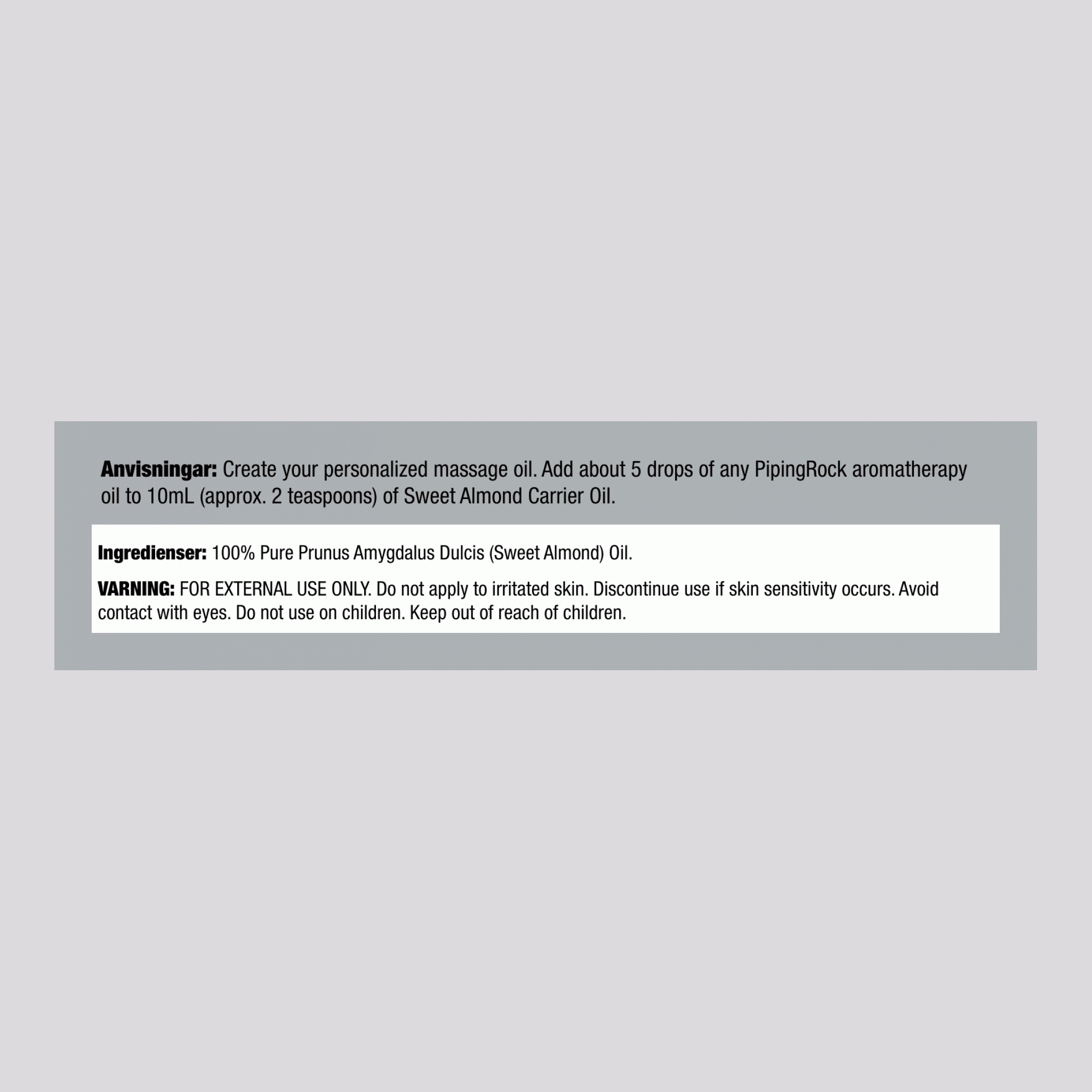 Sötmandelolja 64 fl oz | Vegansk återfuktande olja för hår och hud | av Horbaach, 64 fl oz (1.89 L) storlek_enheter.enhet