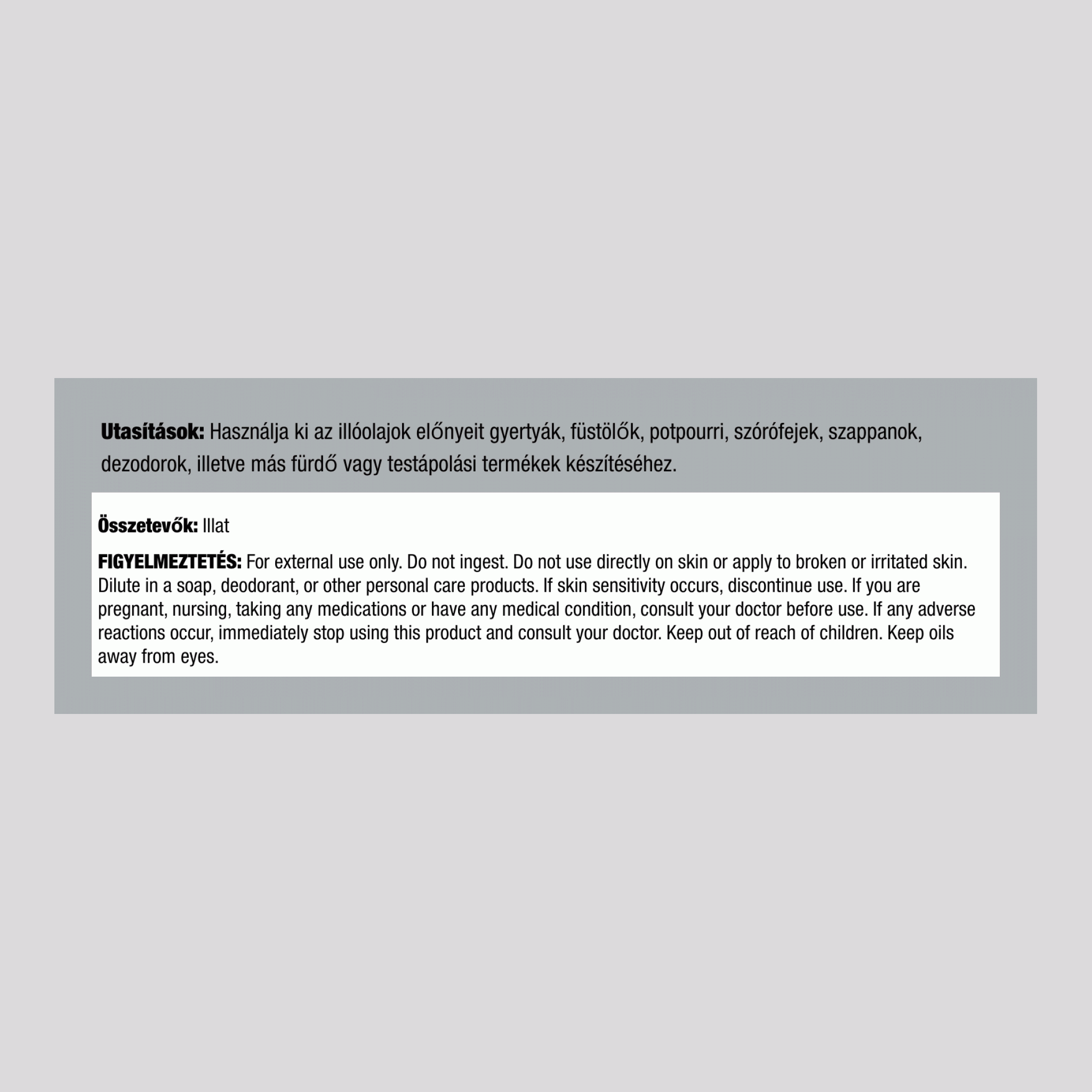 Baba Hintőpor Prémium Illóolaj, 1 fl oz (30 mL) Cseppentős Üveg