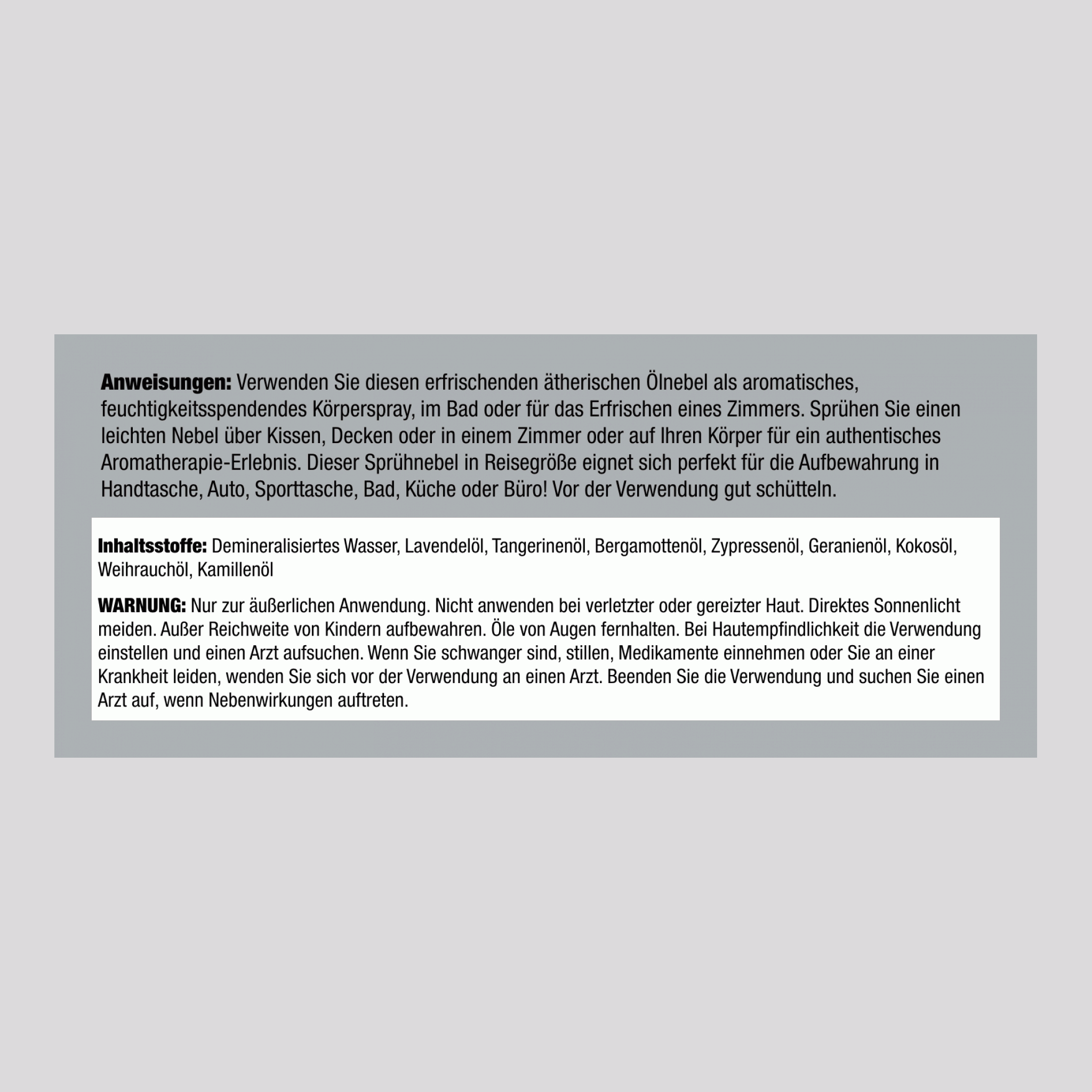 Goodnite Spray, 2.4 fl oz (71 mL) Spray Bottle